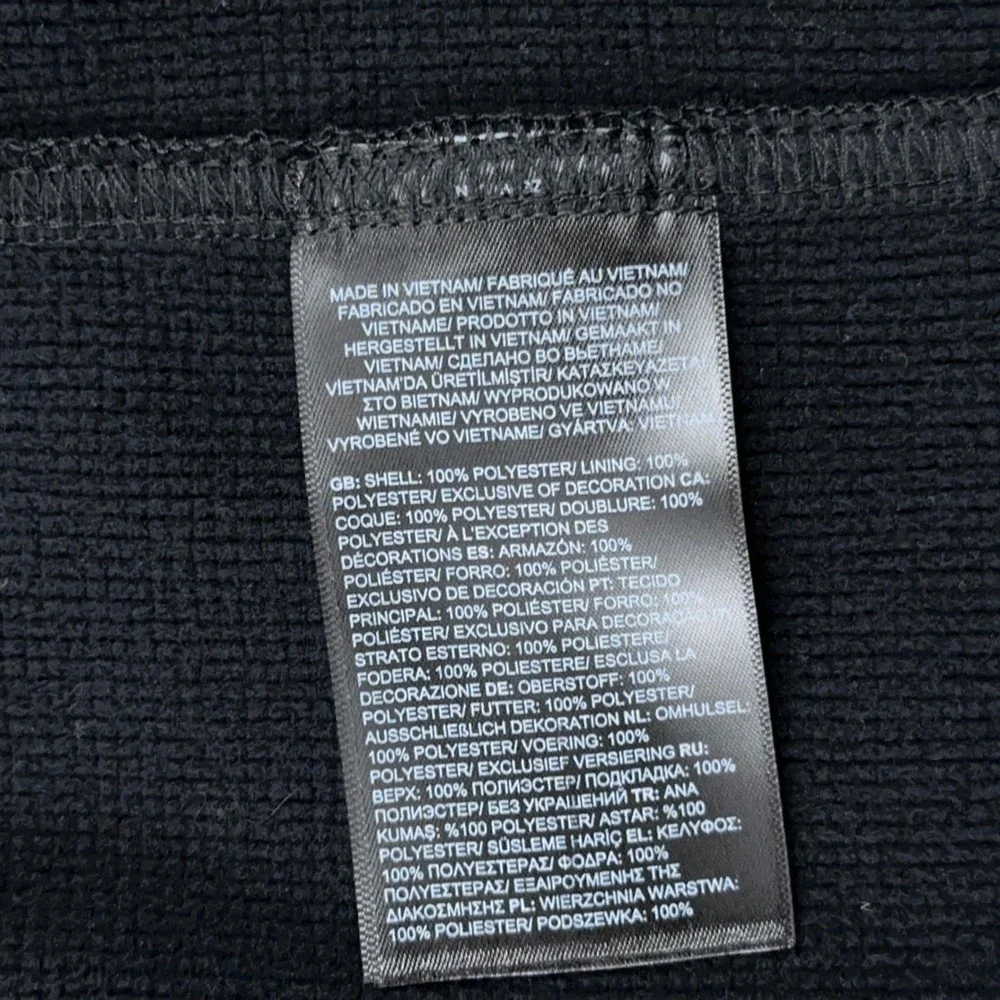 NEW The North Face Ridgewall Softshell Vest Mens XL Black DWR Zip‎ Verkada Logo